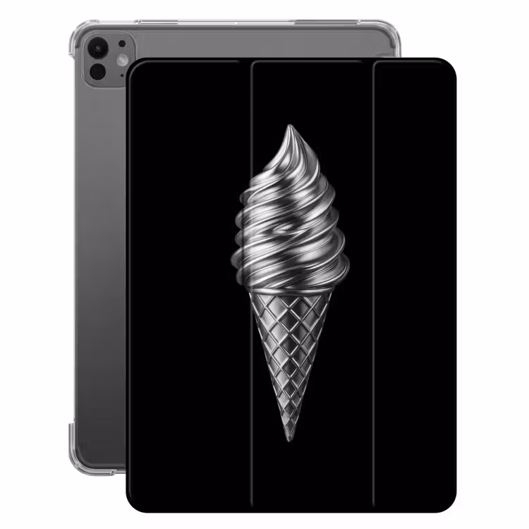 iPad-Hülle - Softeis - Realistisch - Futuristisch — 1