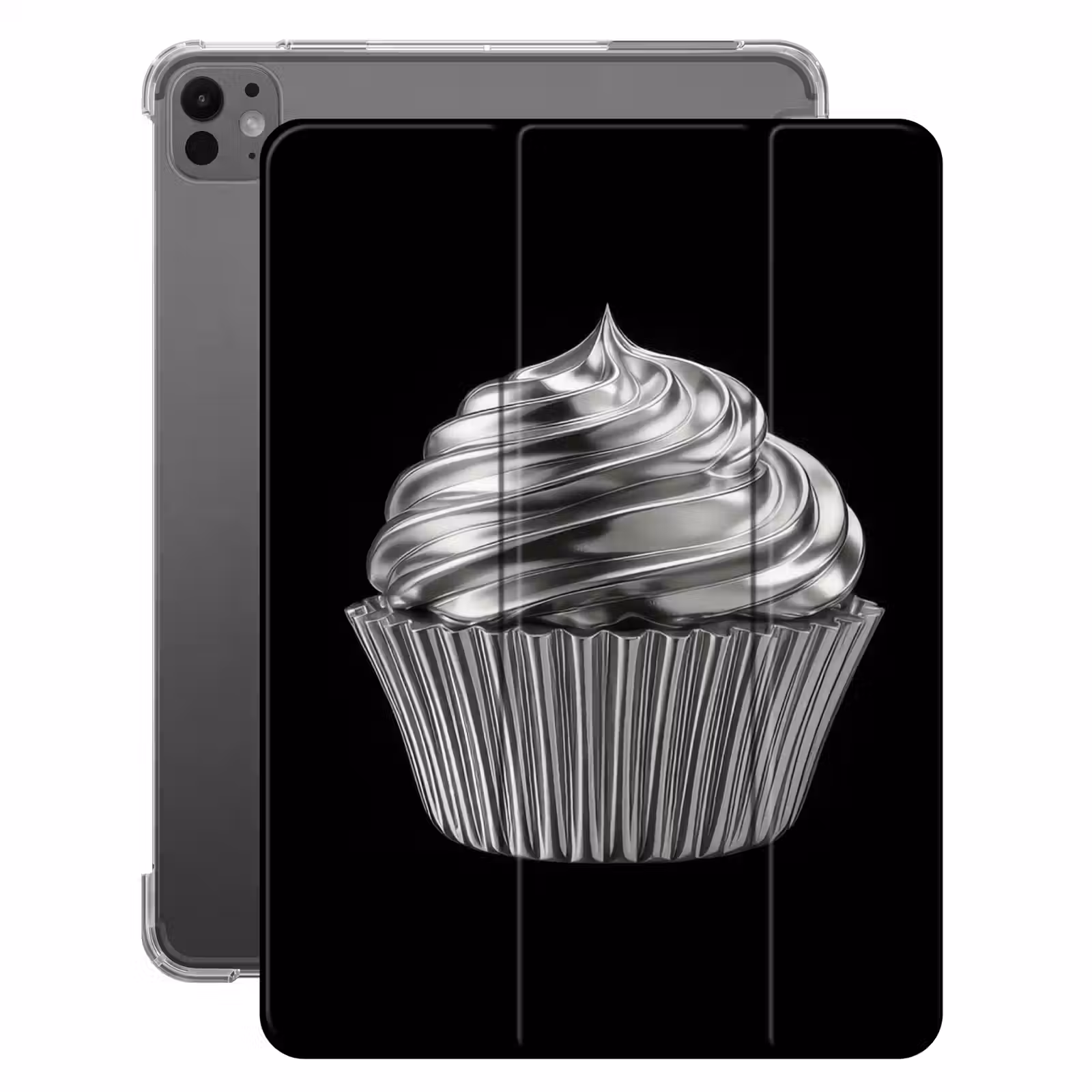 iPad-Hülle - Cupcake - Luxuriös - Silber — 1