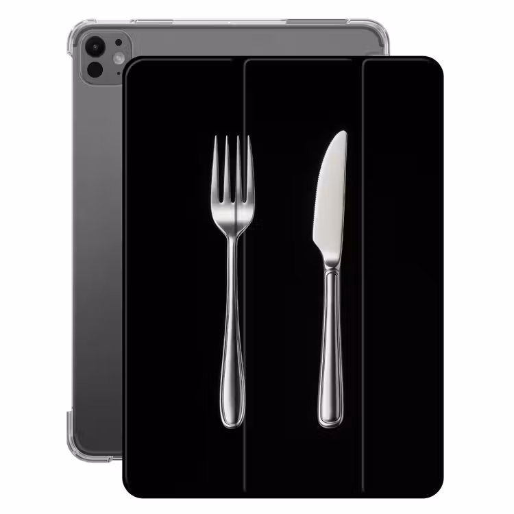 iPad-Hülle - Besteck - Klassisch - Elegant — 1