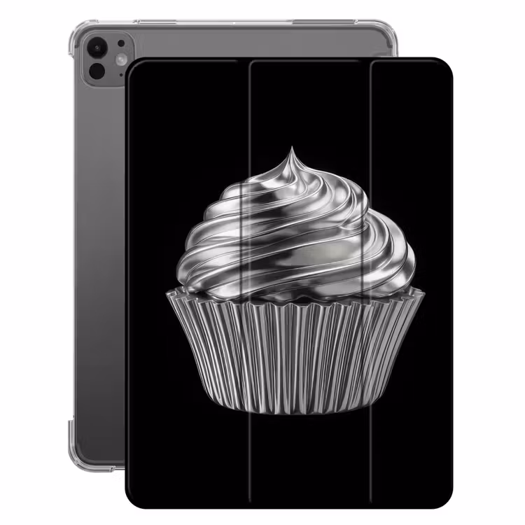 iPad-Hülle - Cupcake - Luxuriös - Silber — 1