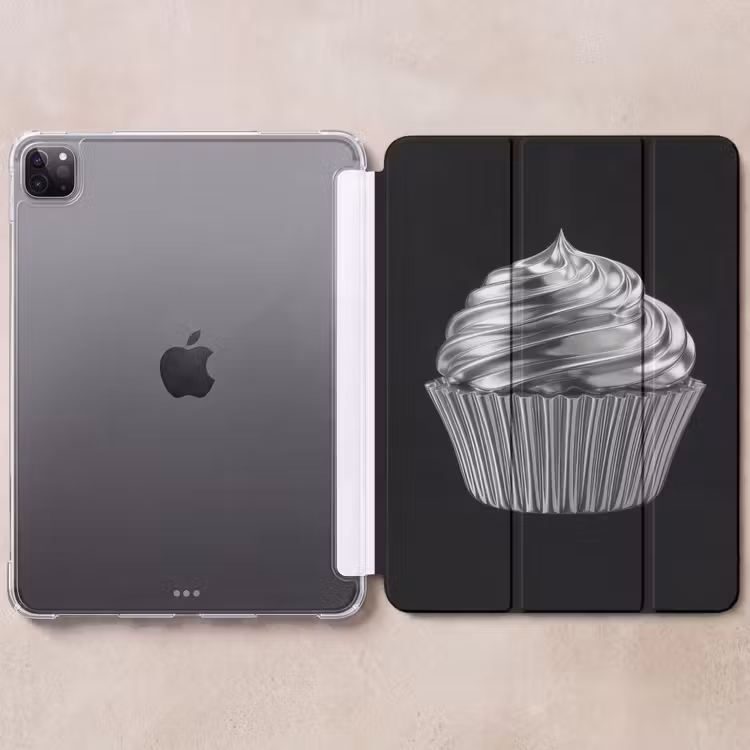 iPad-Hülle - Cupcake - Luxuriös - Silber — 6