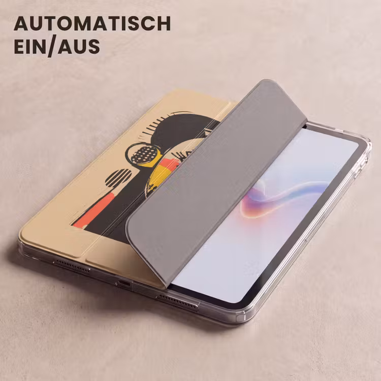 iPad-Hülle - Geometrisch - Leuchtende Farben - Kubistischer Stil — 5