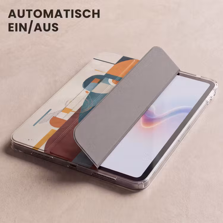 iPad-Hülle - Geometrisch - Schlanke Formen - Farbenfroh — 5