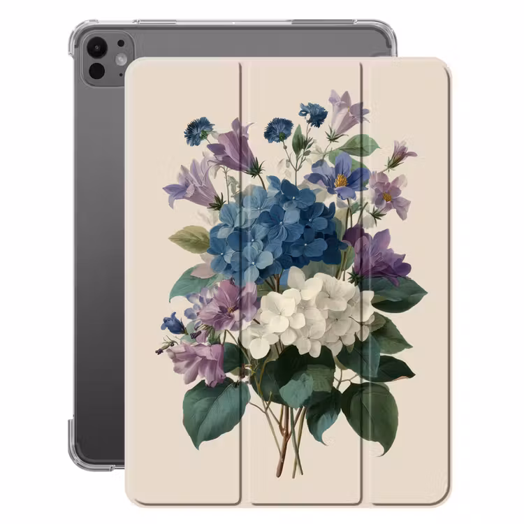 iPad-Hülle - Blumen - Detailliert - Ruhig - Realistisch — 1