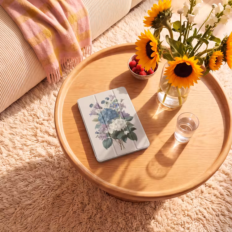 iPad-Hülle - Blumen - Detailliert - Ruhig - Realistisch — 2