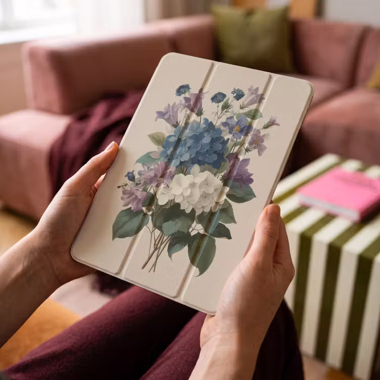 iPad-Hülle - Blumen - Detailliert - Ruhig - Realistisch — 4