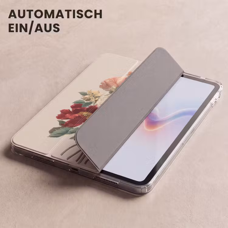 iPad-Hülle - Blumenstrauß - Warme Töne - Elegant — 5
