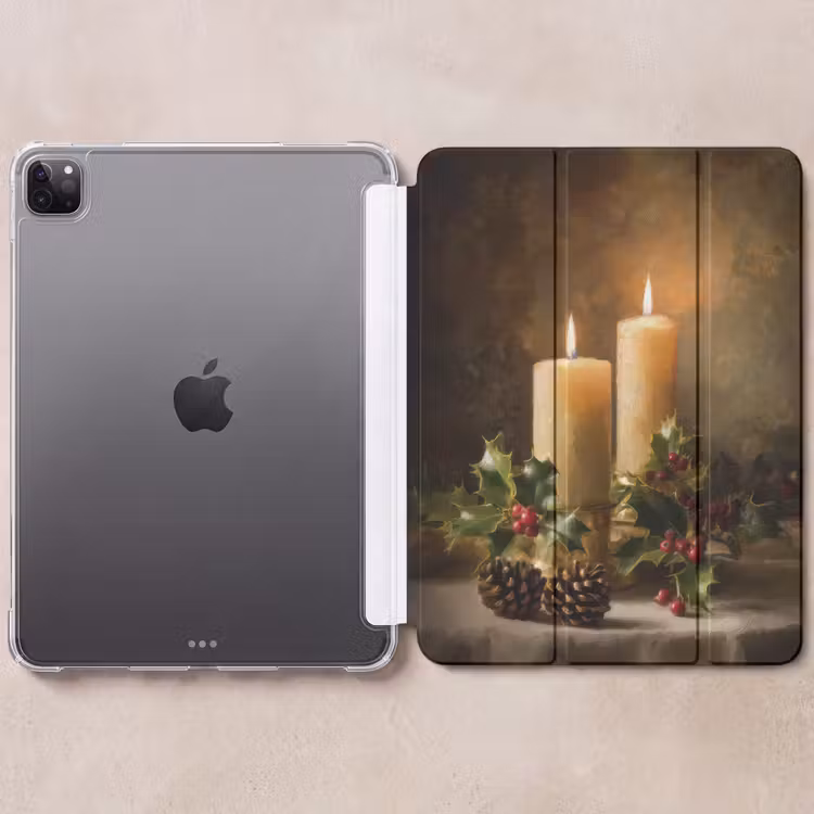 iPad-Hülle - Kerzenlicht - Weihnachten - Mehrfarbig — 6