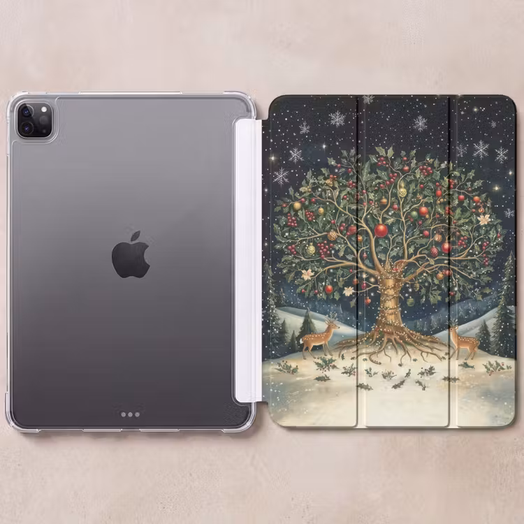 iPad-Hülle - Partybaum - Winterhimmel - Farbenfroh — 6