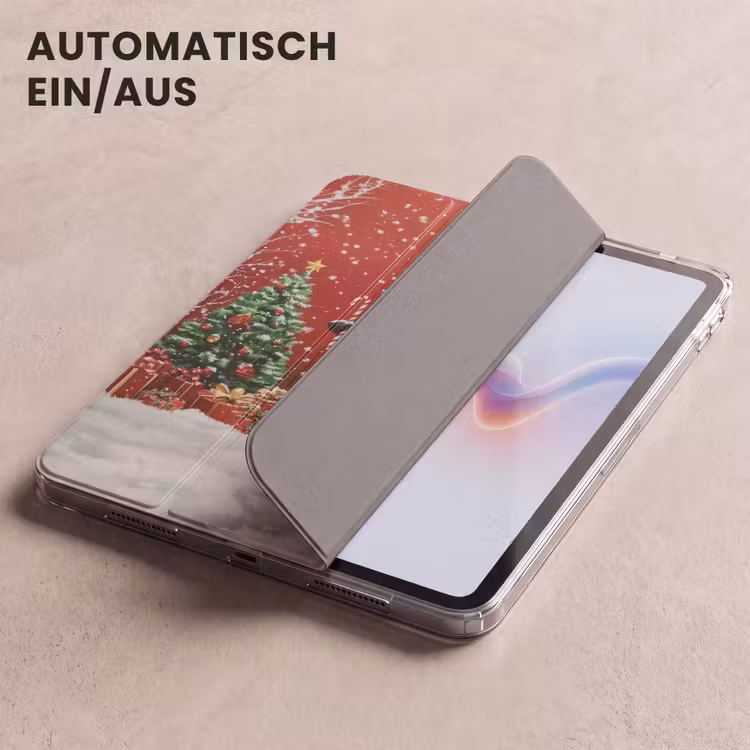 iPad-Hülle - Freude am Feiern - Winterwald - Farbenfroh — 5
