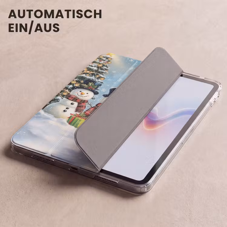 iPad-Hülle - Fröhlich - Verschneit - Farbenfroh — 5