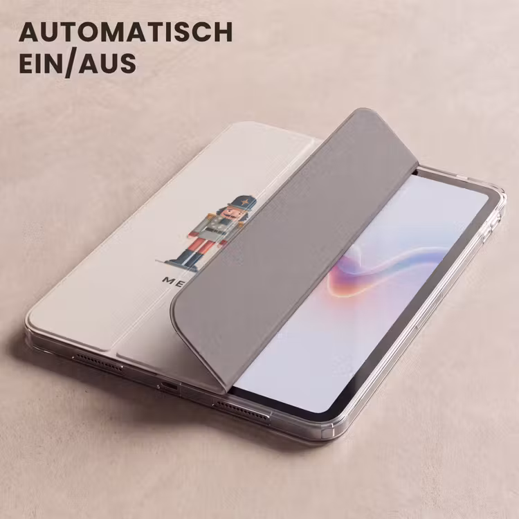 iPad-Hülle - Nussknacker - Minimalistisch - Weihnachten - Beige — 5