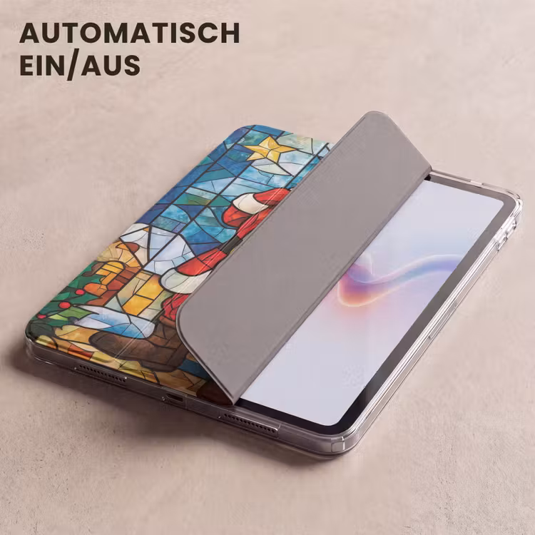 iPad-Hülle - Weihnachtsmann - Glas - Farbenfroh — 5