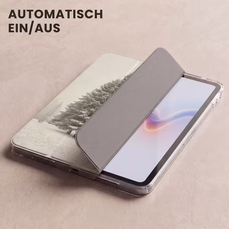 iPad-Hülle - Bäume - Schnee - Weiß — 5