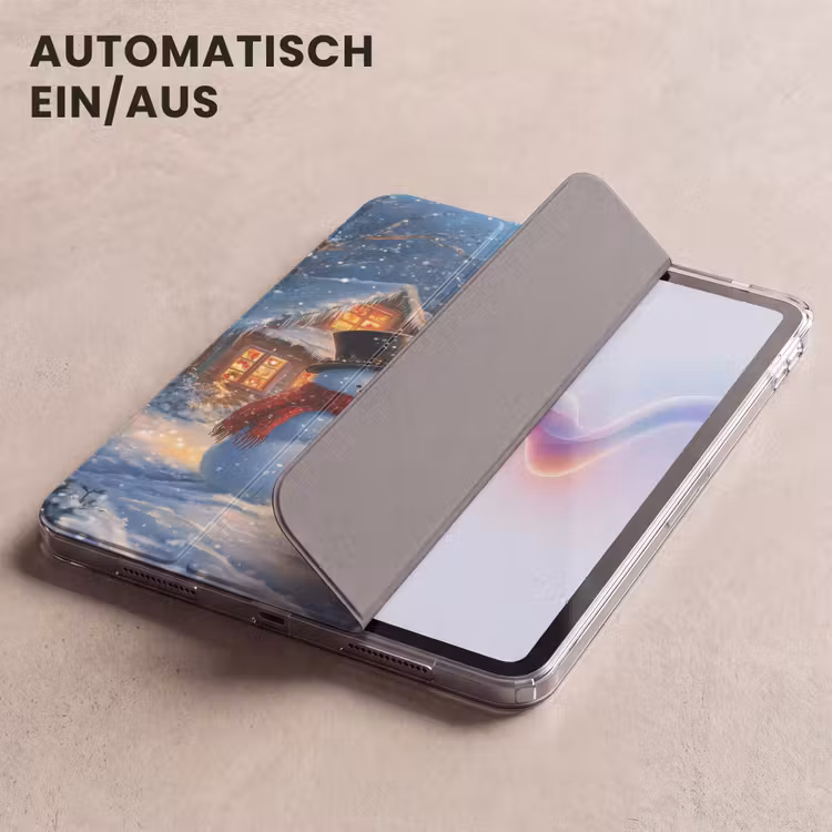 iPad-Hülle - Weihnachtswunder - Winterabend - Farbenfroh — 5