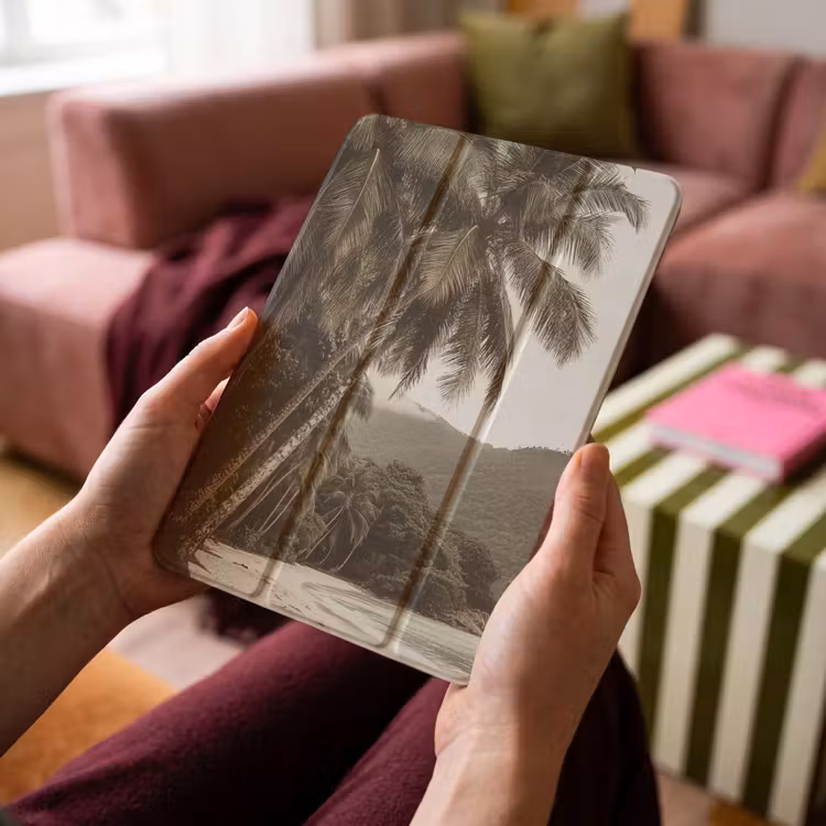 iPad-Hülle - Insel - Palme - Meer — 4