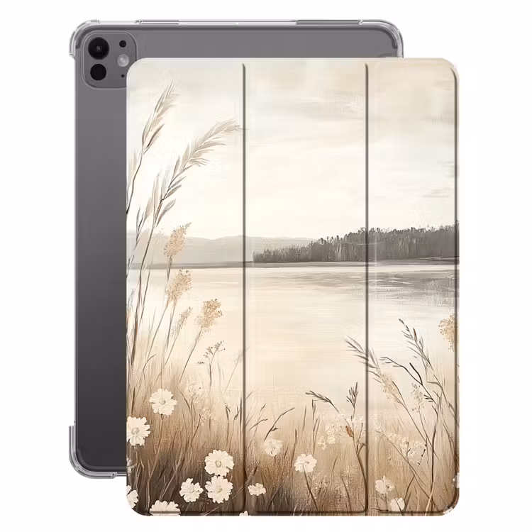 iPad-Hülle - See - Wasser - Natur - Beige — 1