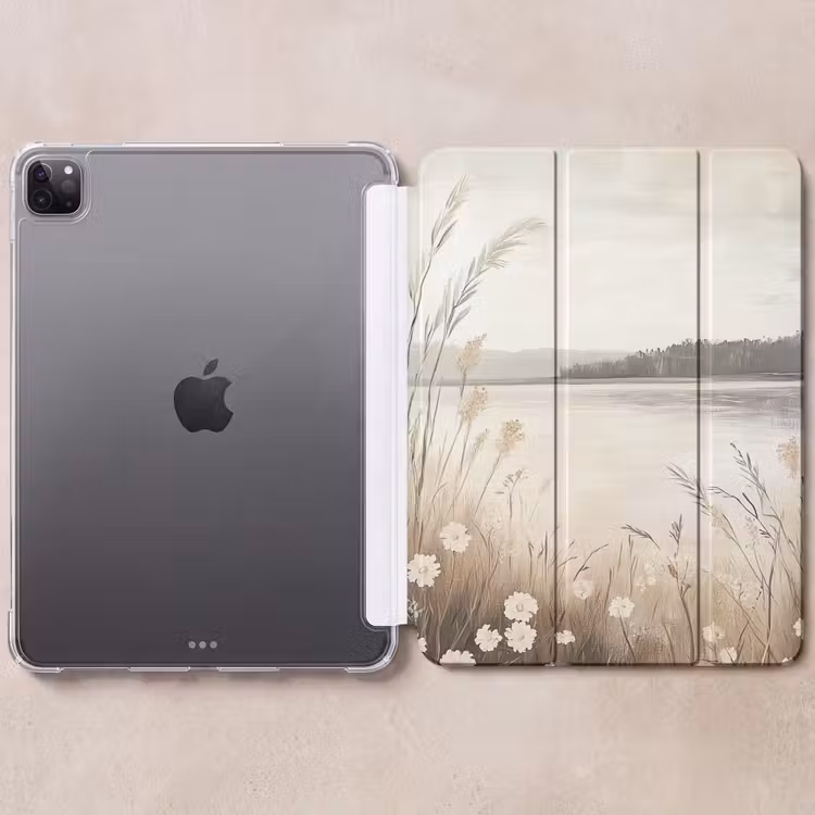 iPad-Hülle - See - Wasser - Natur - Beige — 6