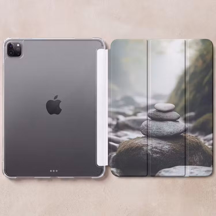 iPad-Hülle - Steine - Stapel - Natur — 6