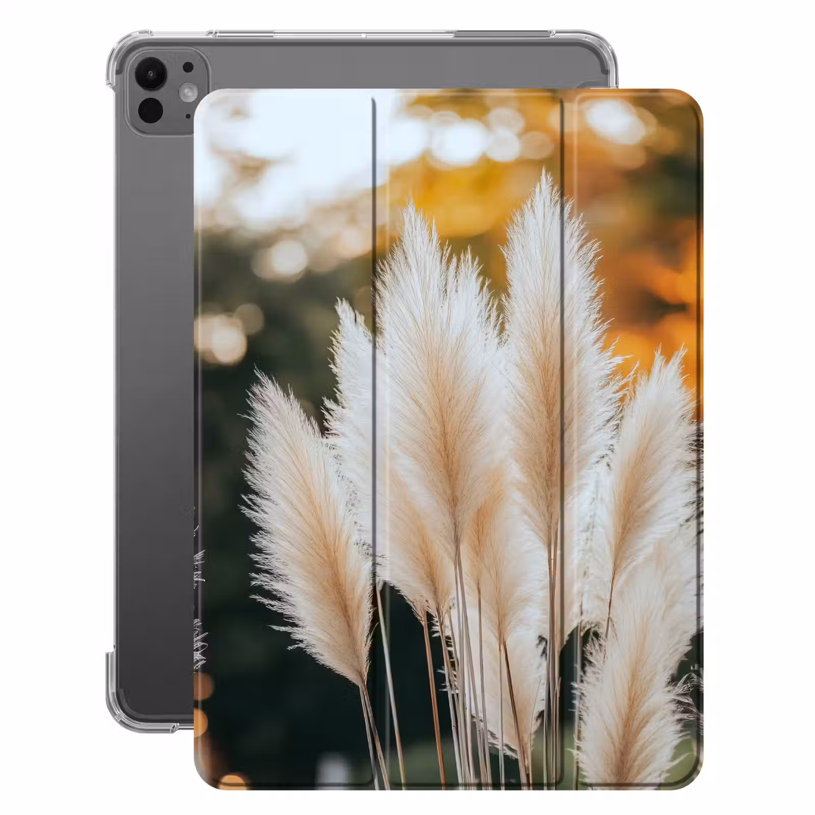 iPad-Hülle - Pampasgras - Federn - Zierpflanze — 1