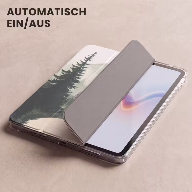 iPad-Hülle - Pfad - Bäume - Wald - Illustration — 5