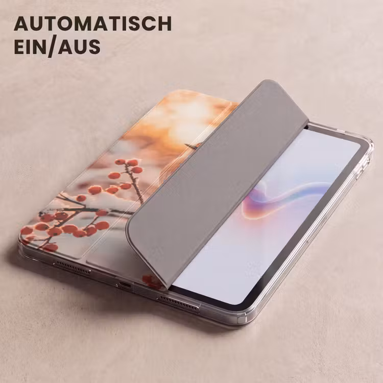 iPad-Hülle - Vogel - Zweig - Winter - Tiere - Schnee — 5