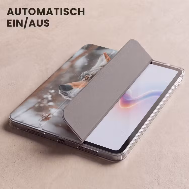 iPad-Hülle - Wolf - Schnee - Winter - Tiere - Natur - Schnee — 5