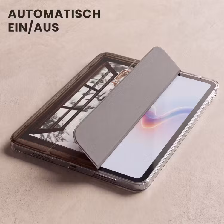 iPad-Hülle - Hirsche - Schnee - Winter - Wald - Tiere - Durchblicken — 5