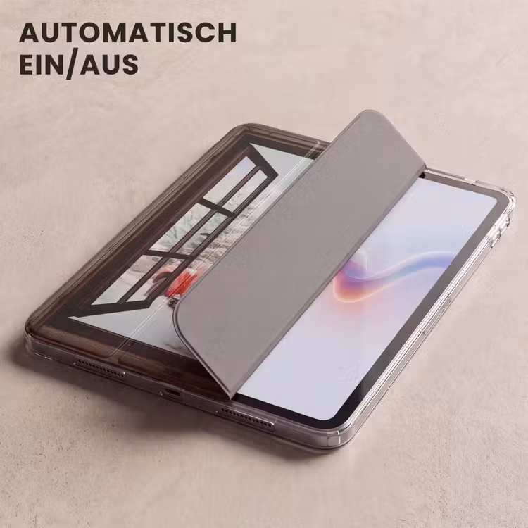 iPad-Hülle - Durchsichtig - Auto - Rot - Geschenke - Winterlandschaft - Weihnachten — 5
