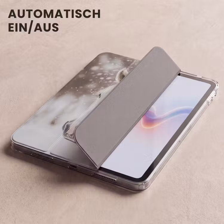 iPad-Hülle - Pferd - Weiß - Winter - Natur - Schnee - Tiere — 5