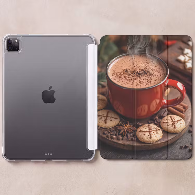 iPad-Hülle - Schokoladenmilch - Becher - Winter - Weihnachten - Gemütlichkeit — 6