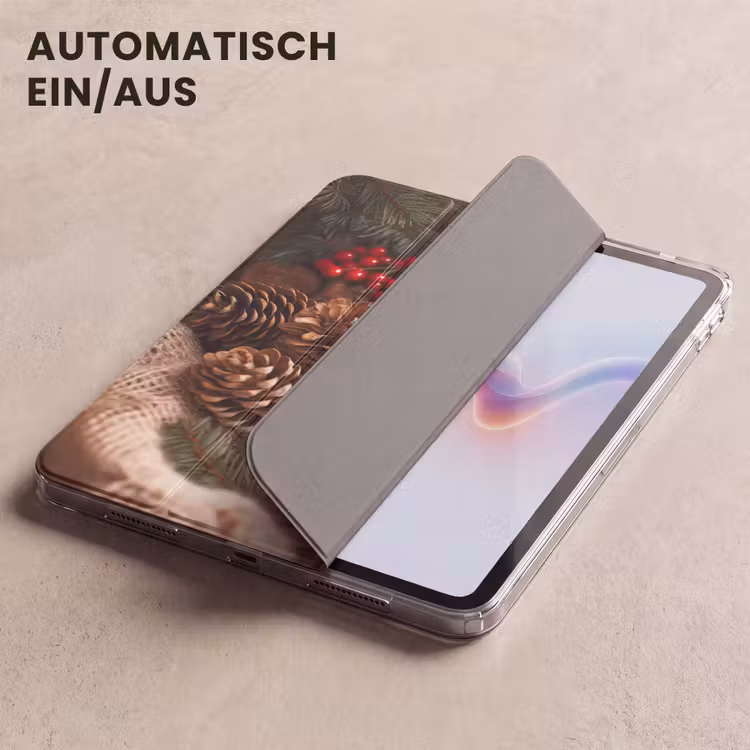 iPad-Hülle - Tannenzapfen - Baum - Winter - Natur - Braun — 5