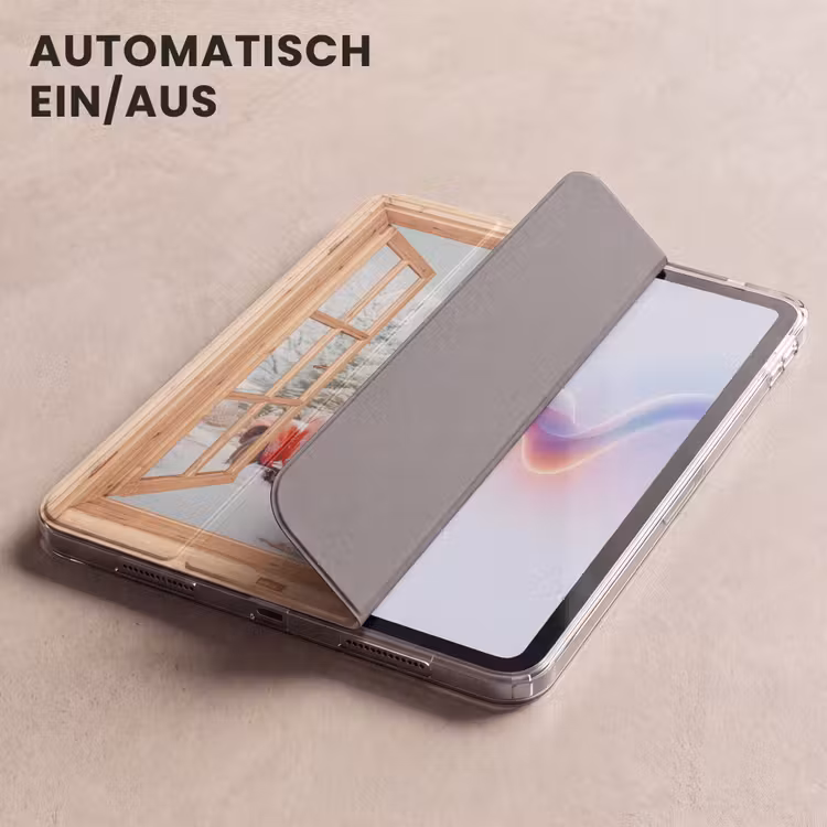 iPad-Hülle - Durchsichtig - Auto - Weihnachten - Geschenke - Winter - Landschaft — 5