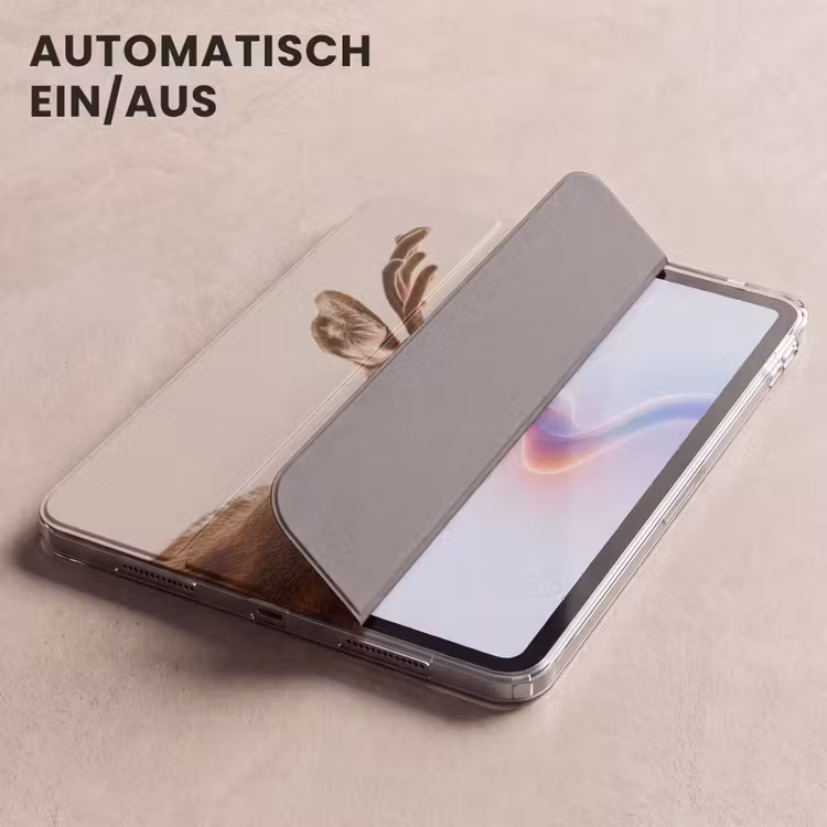 iPad-Hülle - Hirsch - Weihnachten - Hut - Tiere - Winter - Lustig — 5