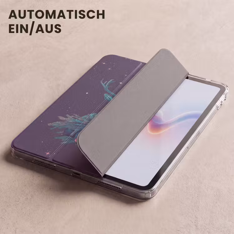 iPad-Hülle - Rentier - Sonnenbrille - Neon - Weihnachtsbaum — 5