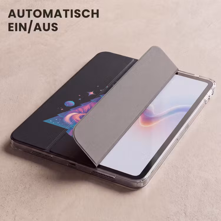 iPad-Hülle - Retro - Weihnachtsmann - Rentier - Weihnachtsbaum — 5