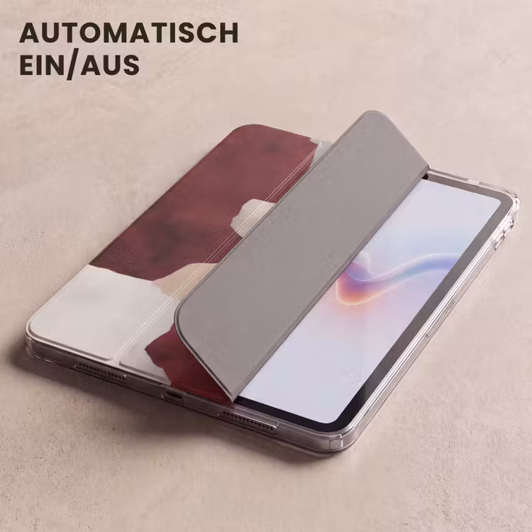 iPad-Hülle - Abstrakt - Farbkästen - Rot — 5