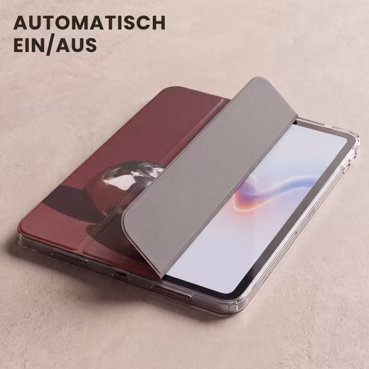 iPad-Hülle - Kirsche - Glänzend - Bordeaux — 5