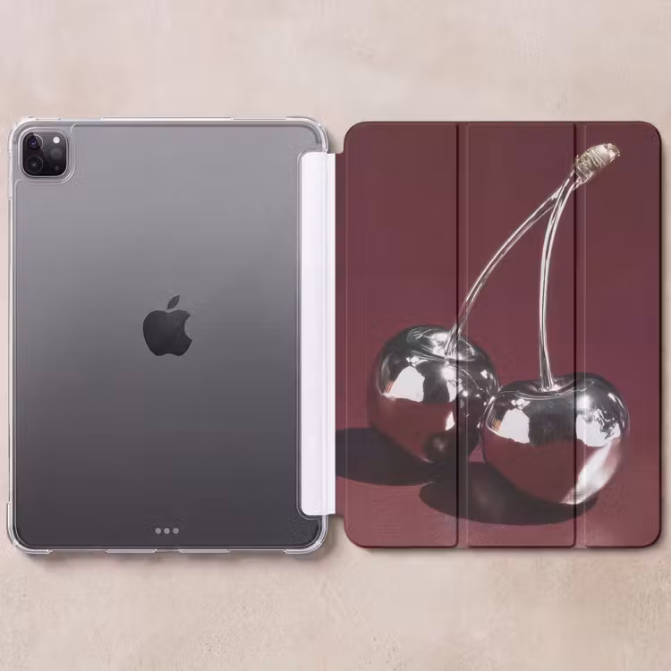 iPad-Hülle - Kirsche - Glänzend - Bordeaux — 6