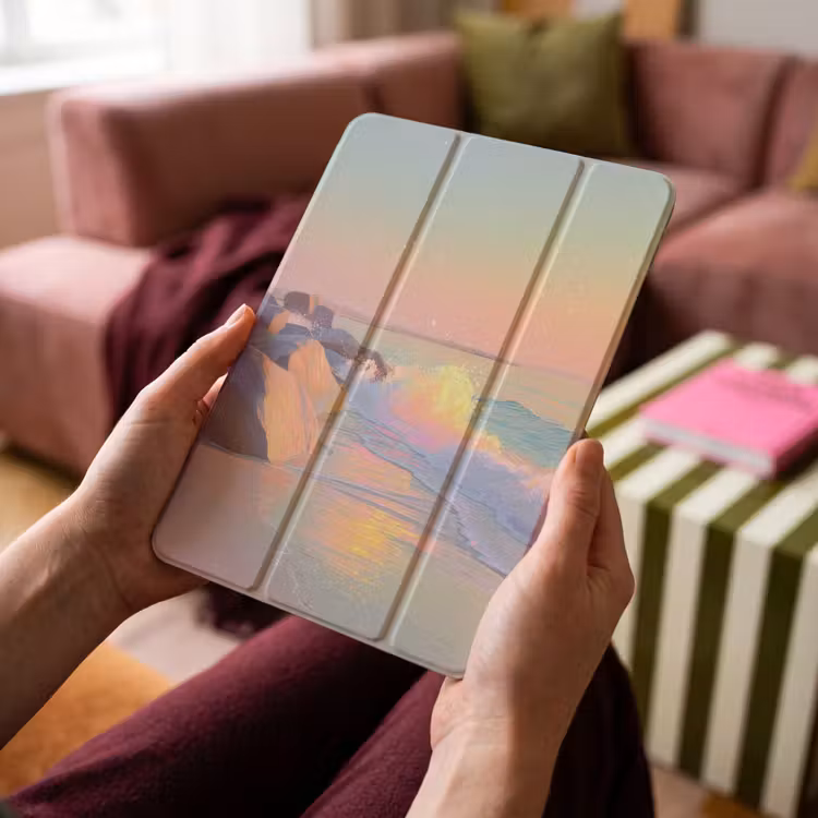 iPad-Hülle - Sommerlicht - Strand - Funkelnde Akzente — 4