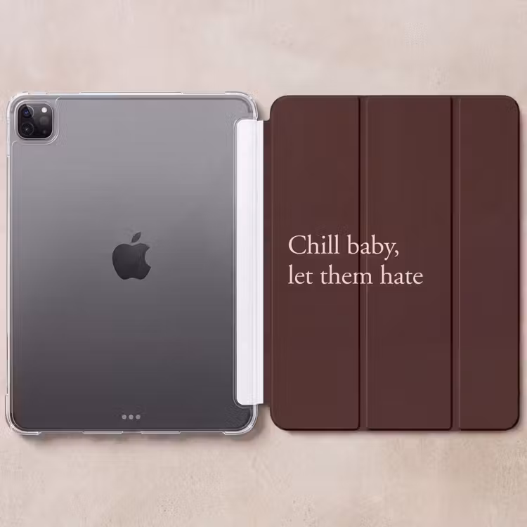 iPad-Hülle - Text - Rot - Minimalistisch — 6