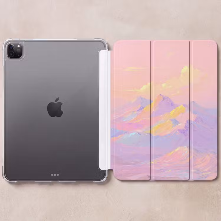 iPad-Hülle - Berggipfel - Wolken - Verträumt — 6