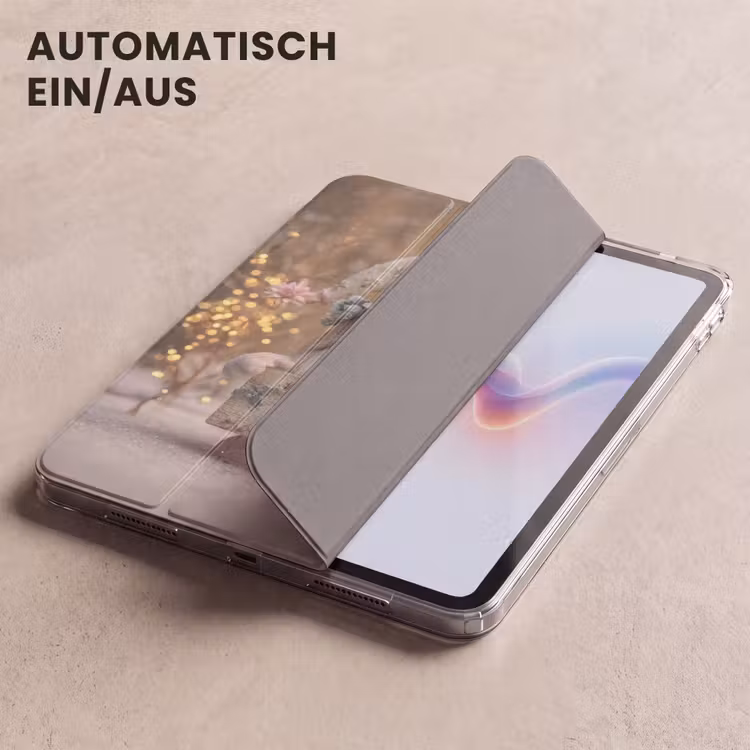 iPad-Hülle - Weihnachten - Wichtel - Teller - Bunt — 5