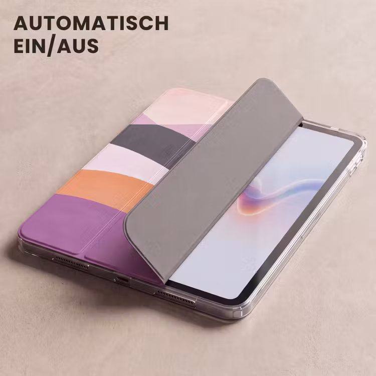 iPad-Hülle - Abstrakt - Hügel - Bäume - Grün — 5