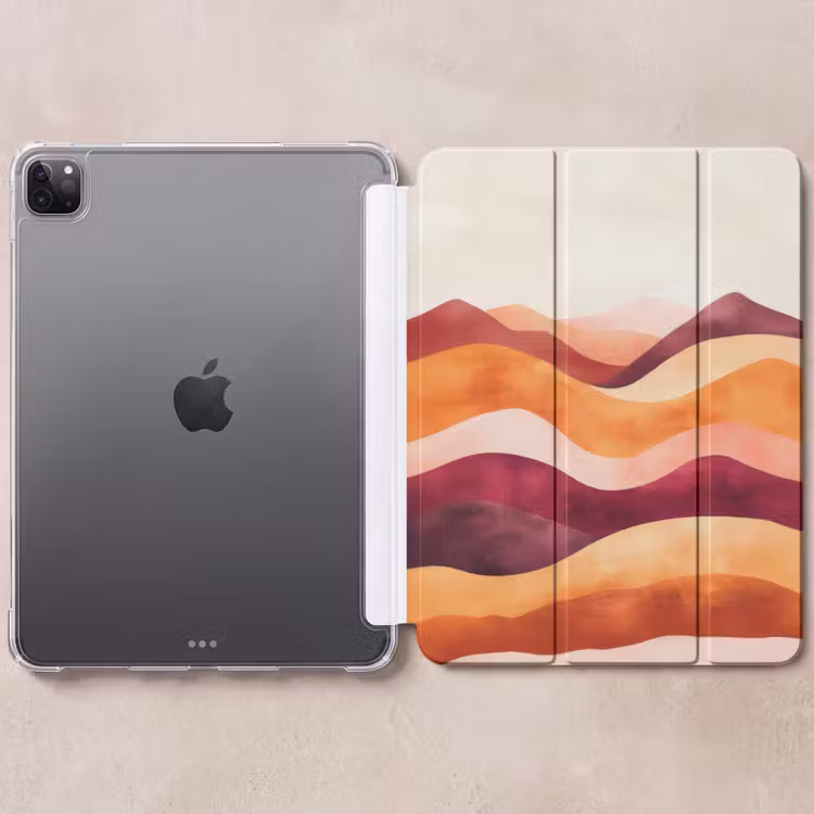 iPad-Hülle - Abstrakt - Landschaft - Wellen — 6