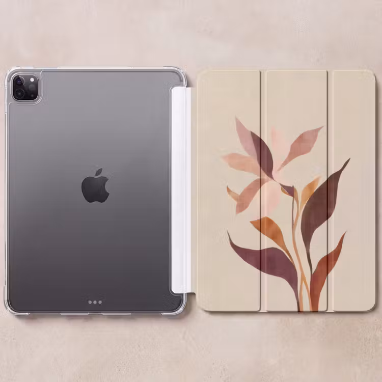iPad-Hülle - Blumen - Blütenblätter - Minimalistisch - Rosa — 6