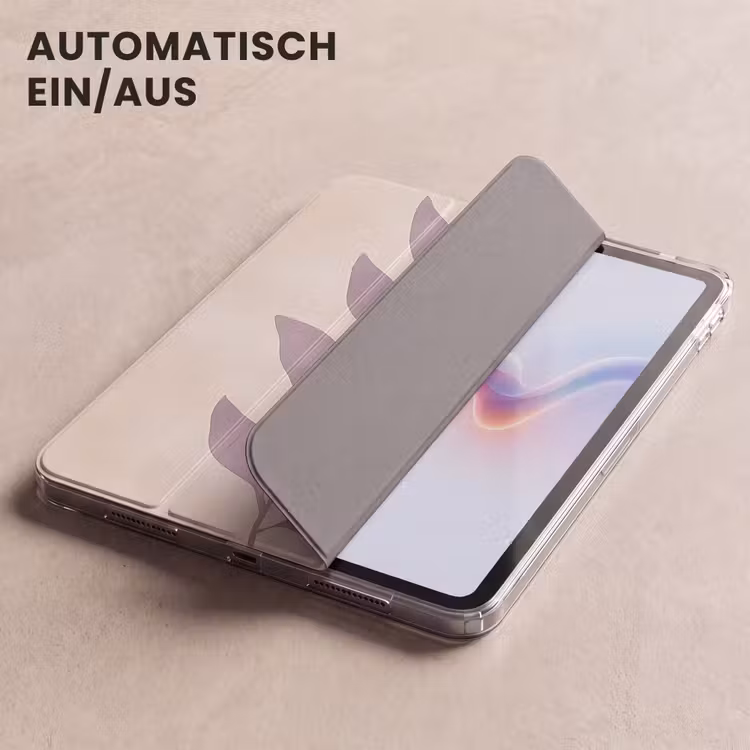 iPad-Hülle - Zweig - Blätter - Minimalistisch - Beige — 5
