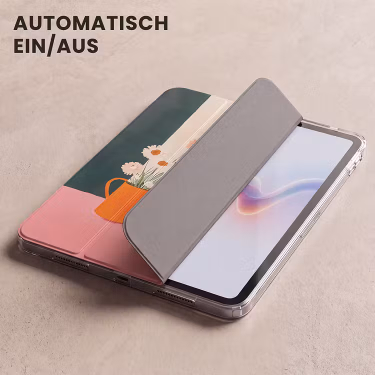 iPad-Hülle - Blumen - Kaffee - Fenster — 5