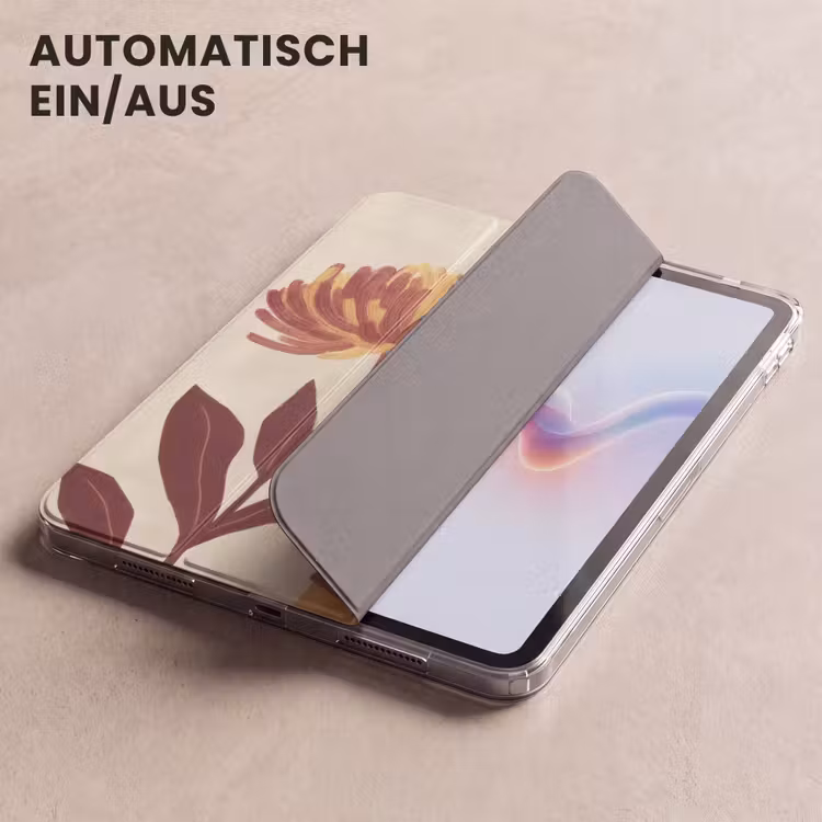iPad-Hülle - Frau - Minimalistisch - Blume — 5