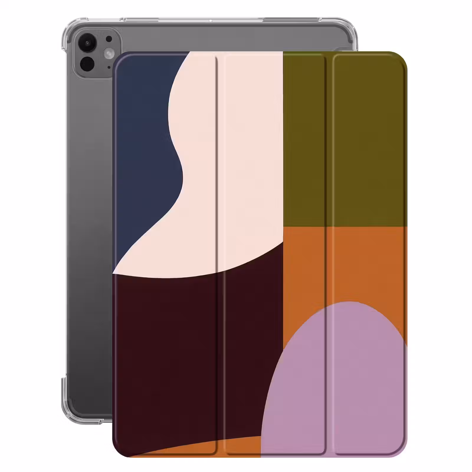 iPad-Hülle - Formen - Abstrakt - Farben - Quadratisch — 1